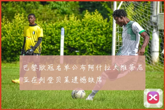 巴黎欧冠名单公布阿什拉夫维蒂尼亚在列登贝莱遗憾缺席